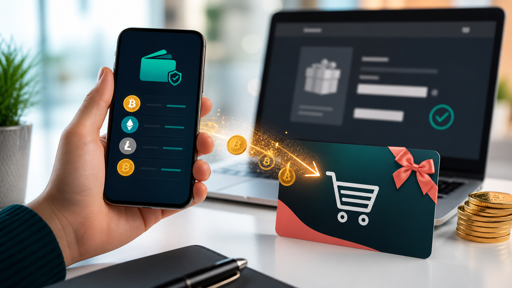 How to Buy Amazon Gift Card with Crypto