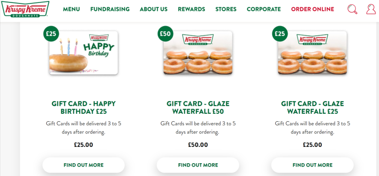 How To Buy and Check Krispy Kreme Gift Card Balance -Easy Step
