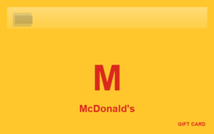 McDonald’s Gift Card