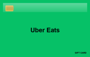 Uber Eats Gift Card
